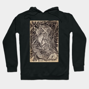 Diffracted (cavern dweller) by Brian Benson Hoodie